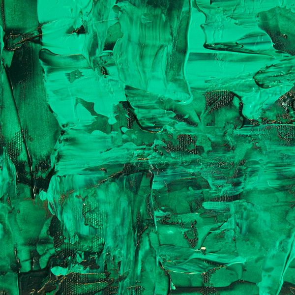 Conceptual art showing a stable emerald green structure
